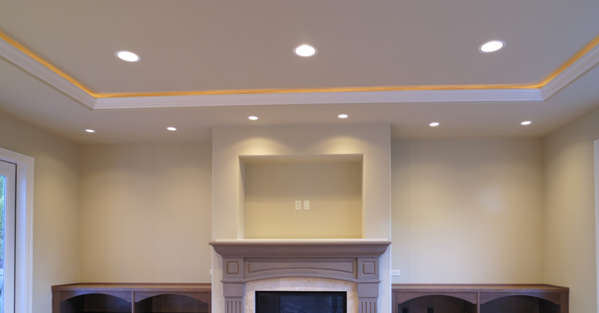 Recessed Lighting For New Construction, Best Size Recessed Lighting For Living Room